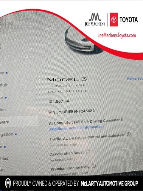 2022 Tesla Model 3 Long Range