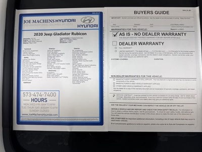 2020 Jeep Gladiator Rubicon