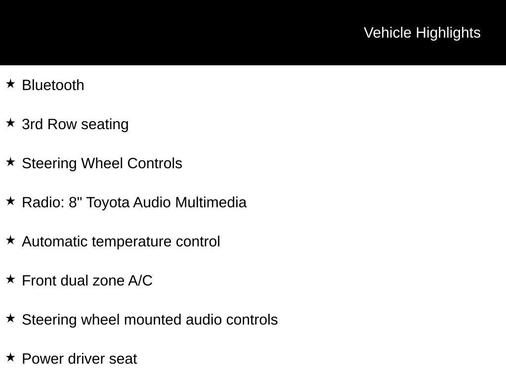 2024 Toyota Highlander LE