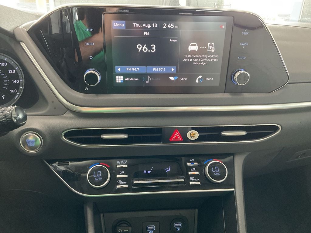 2021 Hyundai Sonata Hybrid Blue
