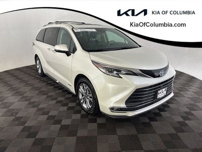 2021 Toyota Sienna Platinum 7 Passenger