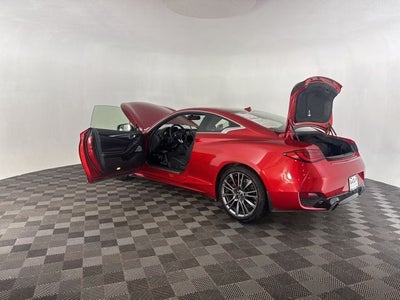 2017 INFINITI Q60 Red Sport 400