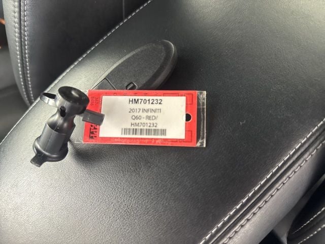 2017 INFINITI Q60 Red Sport 400