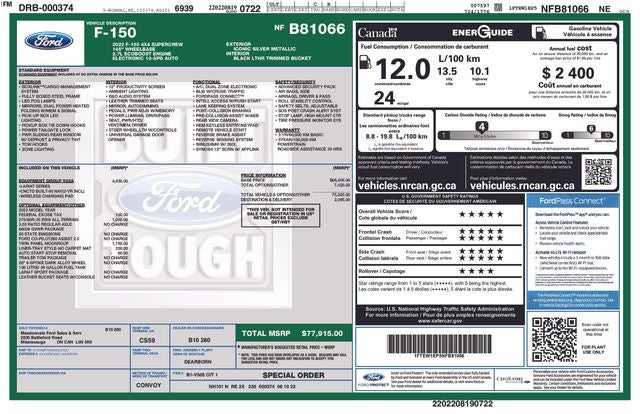 2022 Ford F-150 Lariat