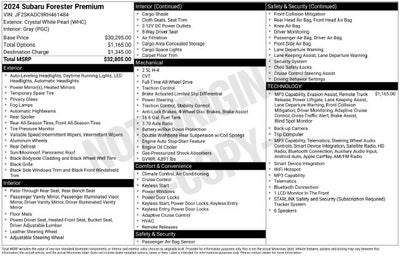 2024 Subaru Forester Premium