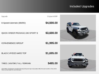 2024 Jeep Wrangler Sport S