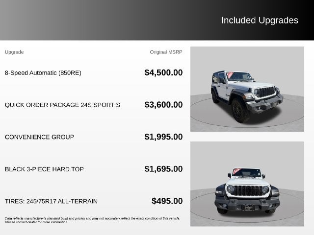 2024 Jeep Wrangler Sport S