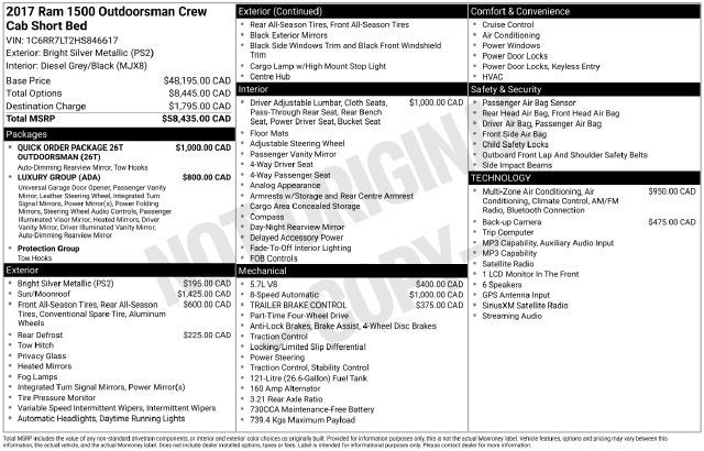 2017 RAM 1500 Base