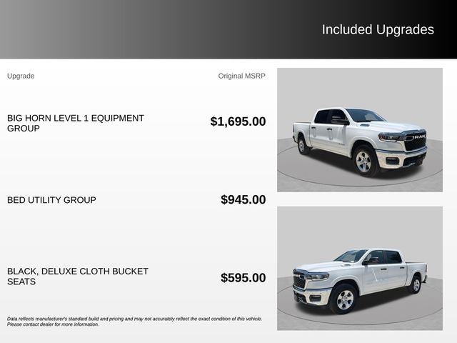 2025 RAM 1500 Big Horn/Lone Star