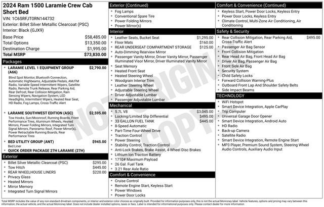 2024 RAM 1500 Laramie