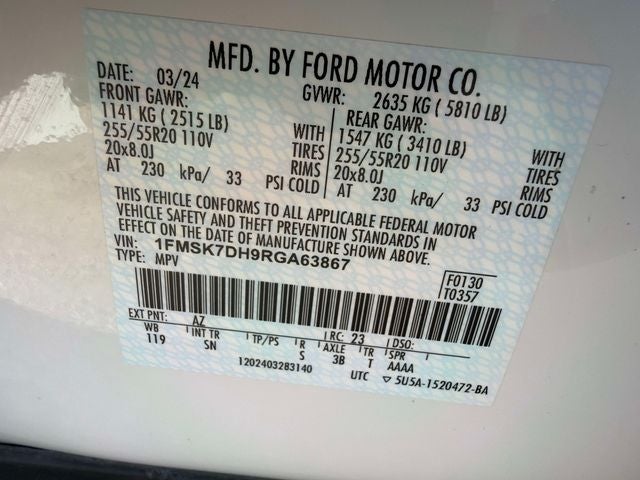 2024 Ford Explorer XLT
