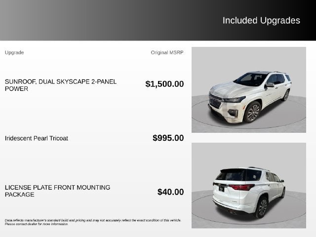 2022 Chevrolet Traverse Premier