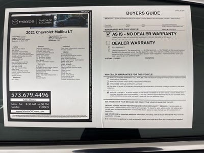 2021 Chevrolet Malibu LT