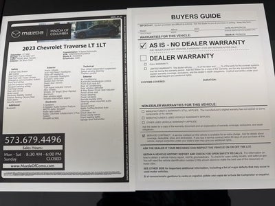 2023 Chevrolet Traverse LT 1LT