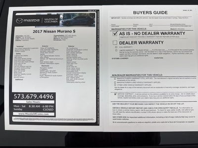 2017 Nissan Murano S