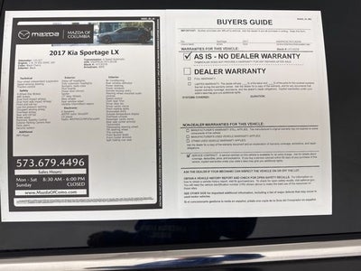 2017 Kia Sportage LX