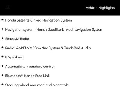 2020 Honda Ridgeline RTL-E