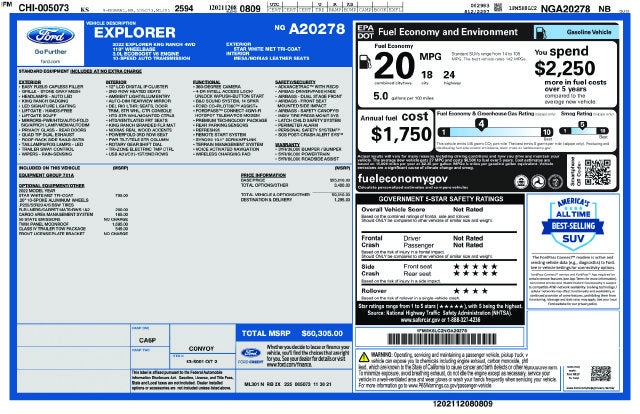 2022 Ford Explorer King Ranch