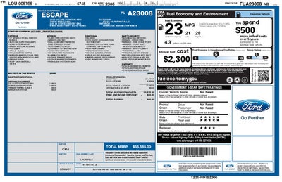 2015 Ford Escape Titanium