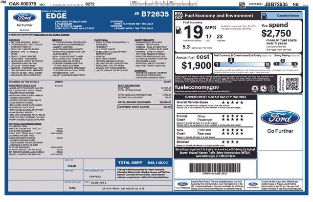 2018 Ford Edge Titanium
