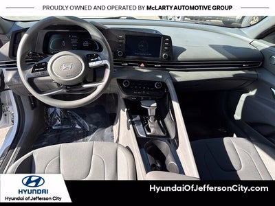 2025 Hyundai Elantra Hybrid Blue