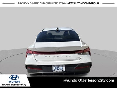 2025 Hyundai Elantra Hybrid Blue