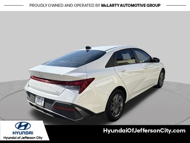 2025 Hyundai Elantra Hybrid Blue