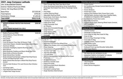 2021 Jeep Compass Latitude