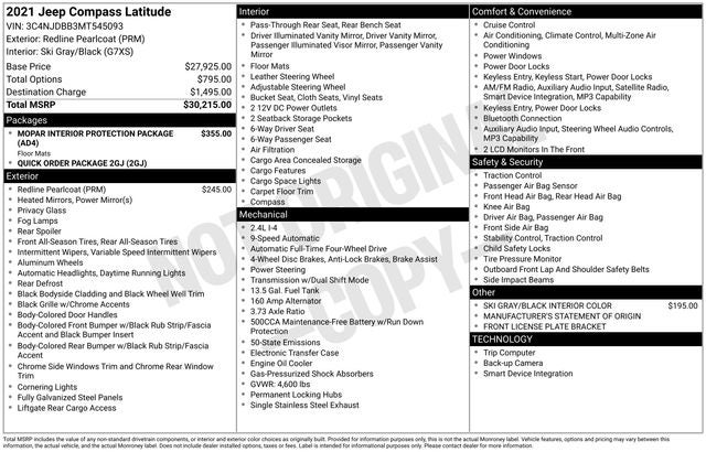 2021 Jeep Compass Latitude