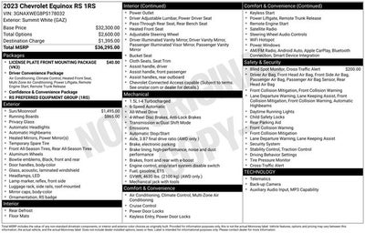 2023 Chevrolet Equinox RS