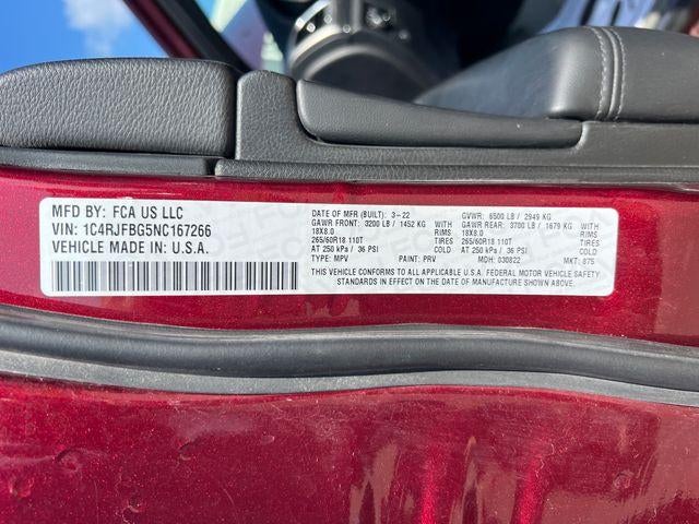2022 Jeep Grand Cherokee WK Limited 4x4