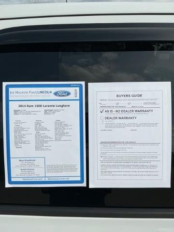 2014 RAM 1500 4WD Crew Cab 5.7 Ft Box Longhorn