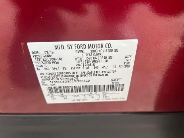 2018 Ford Explorer XLT 4WD