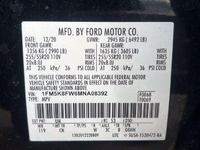 2021 Ford Explorer Limited 4WD