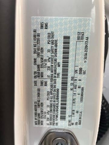 2020 Ford Escape SE AWD