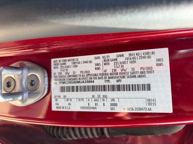 2021 Ford Escape SE AWD