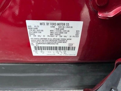 2021 Ford Explorer XLT 4WD