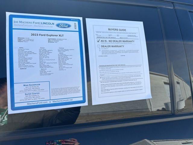 2023 Ford Explorer XLT 4WD