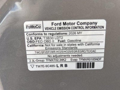 2026 Ford Explorer Tremor 4WD