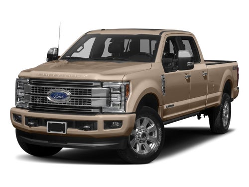 2017 Ford Super Duty F-350 SRW Platinum 4WD Crew Cab 6.75' Box