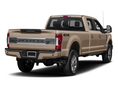 2017 Ford Super Duty F-350 SRW Platinum 4WD Crew Cab 6.75' Box