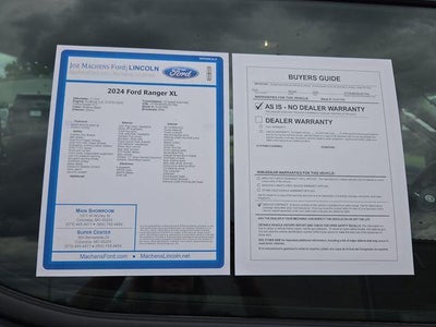 2024 Ford Ranger XL 2WD SuperCrew 5' Box