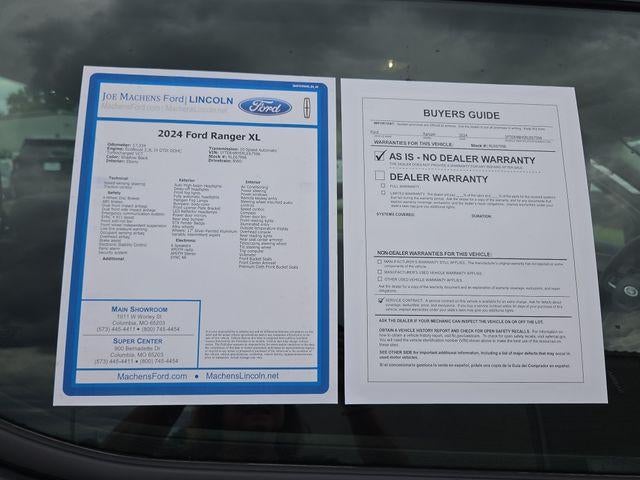 2024 Ford Ranger XL 2WD SuperCrew 5' Box