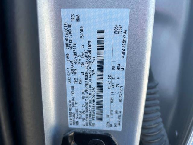2017 Ford F-150 XLT 4WD SuperCrew 5.5' Box
