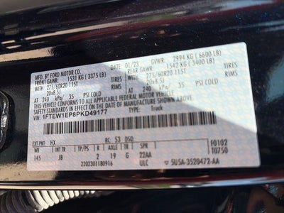 2023 Ford F-150 XL 4WD SuperCrew 5.5' Box