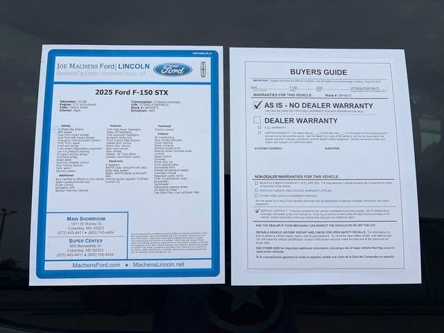 2025 Ford F-150 STX 4WD SuperCrew 5.5' Box