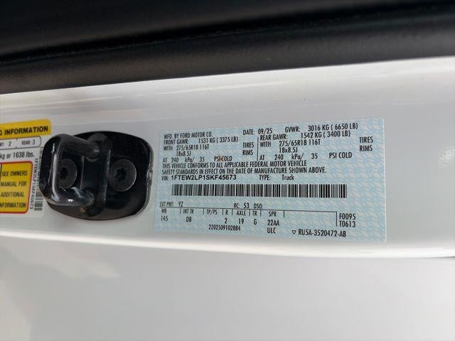 2025 Ford F-150 STX 4WD SuperCrew 5.5' Box