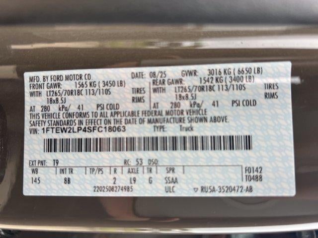 2025 Ford F-150 STX 4WD SuperCrew 5.5' Box