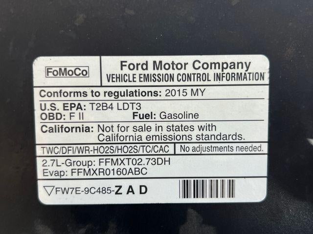 2015 Ford F-150 4WD SuperCab 6-1/2 Ft Box XLT