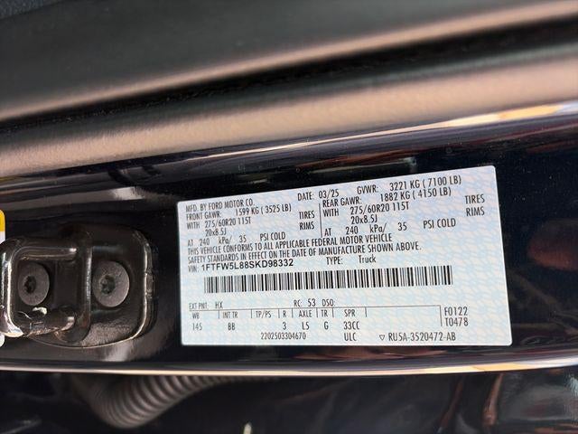 2025 Ford F-150 LARIAT 4WD SuperCrew 5.5' Box